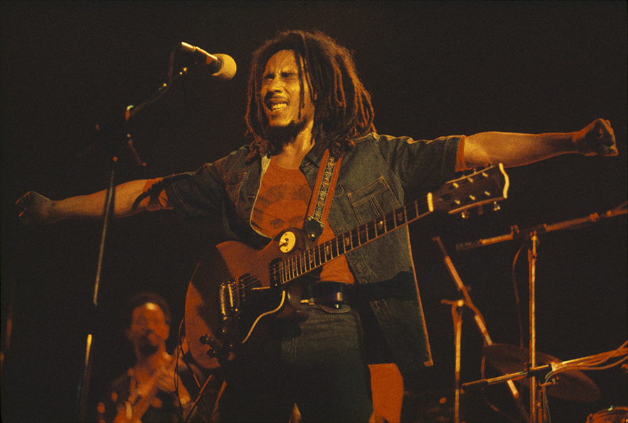 Bob Marley was a pioneer of reggae and blended elements of ska and rocksteady into his music.